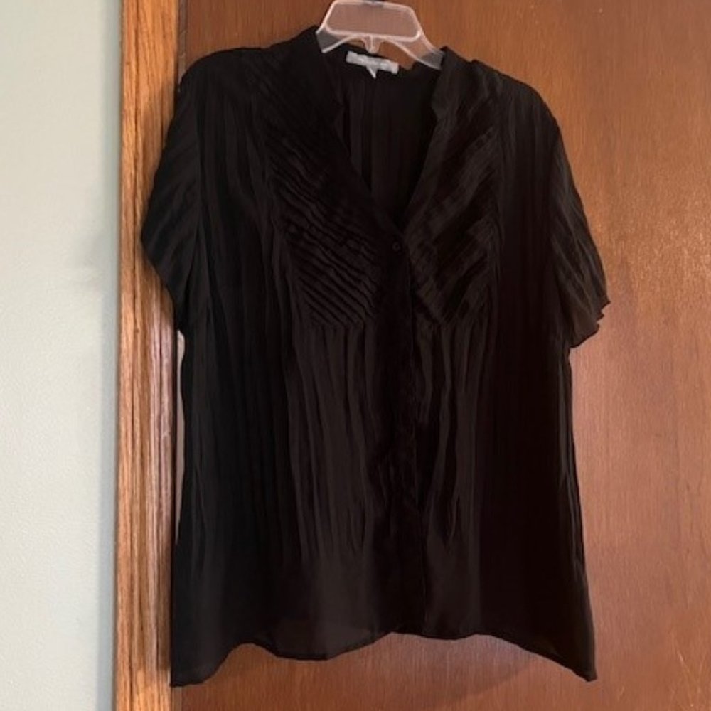 My Collection button-down top size XL, Black